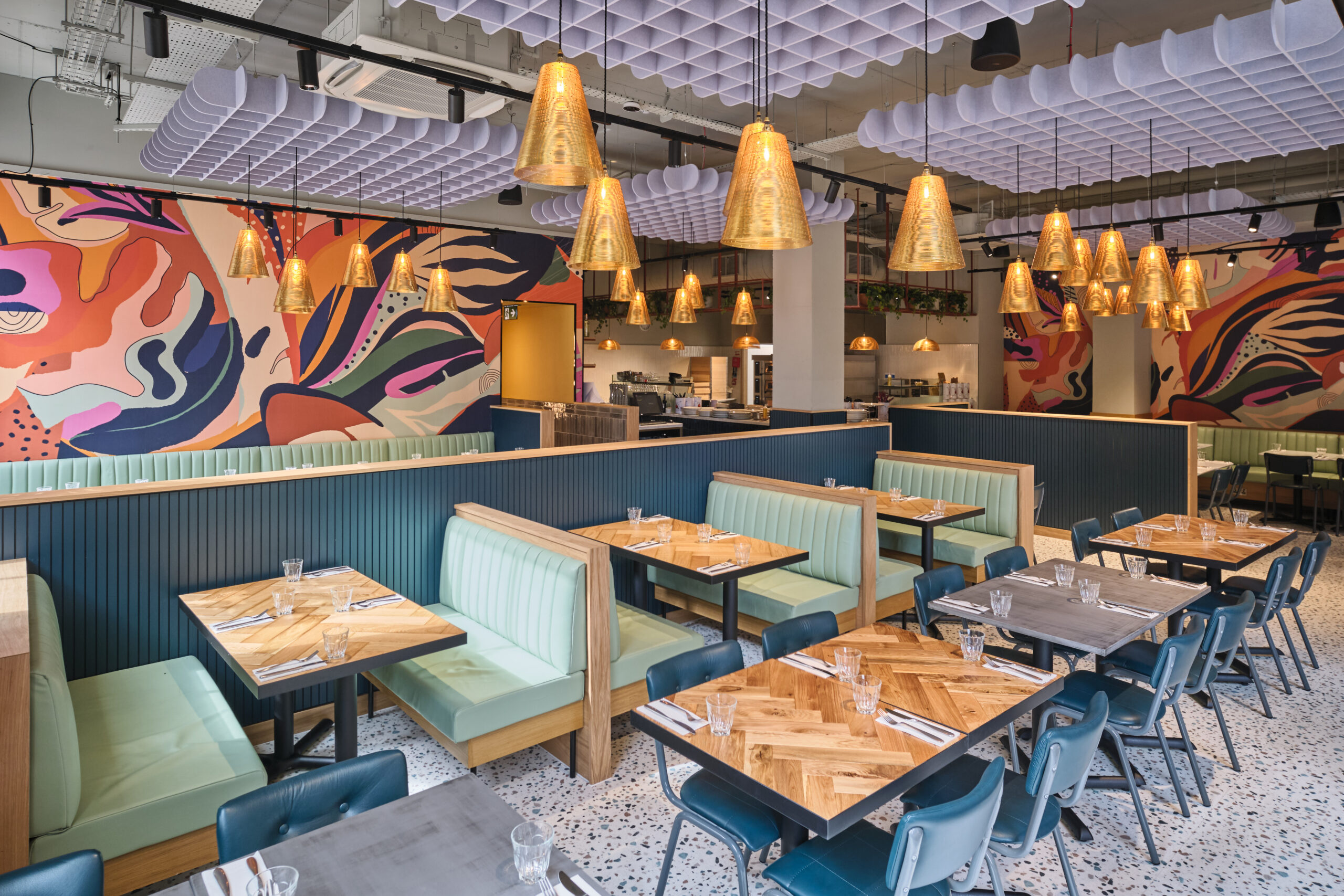 Pizza Express Redhill Edge Lighting